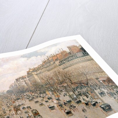 Boulevard Montmartre, Afternoon Sun, 1897 by Camille Pissarro