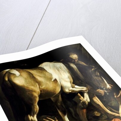 The Conversion of St. Paul, 1601 by Michelangelo Merisi da Caravaggio