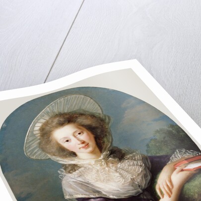 The Vicomtesse de Vaudreuil, 1785 by Elisabeth Louise Vigee-Lebrun