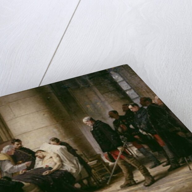 Death of a Hero, 1888 by Nils Forsberg the Elder