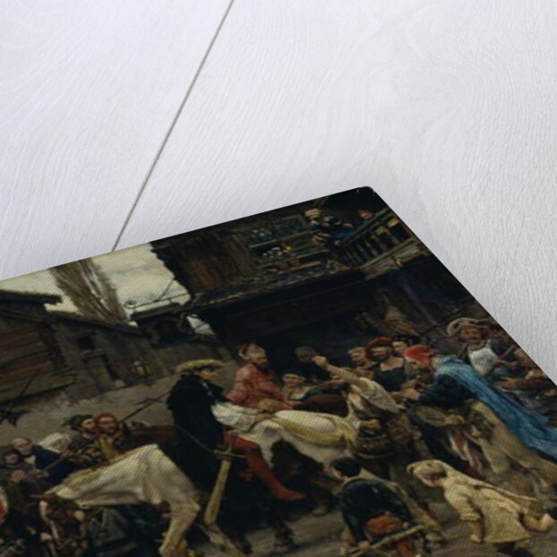 Peder Sunnanvader's and Master Knut's Ignominious Entry Into Stockholm in 1526, 1879 by Carl Gustaf Hellqvist