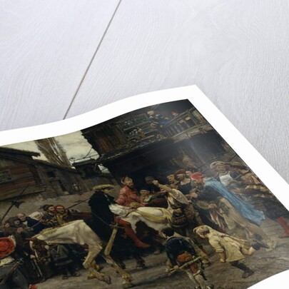 Peder Sunnanvader's and Master Knut's Ignominious Entry Into Stockholm in 1526, 1879 by Carl Gustaf Hellqvist