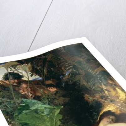 Nymph and Fauns, 1875 by Julius Kronberg