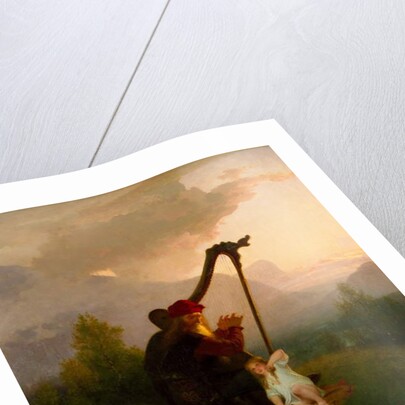 King Heimer and Aslog, 1856 by August Malmstrom