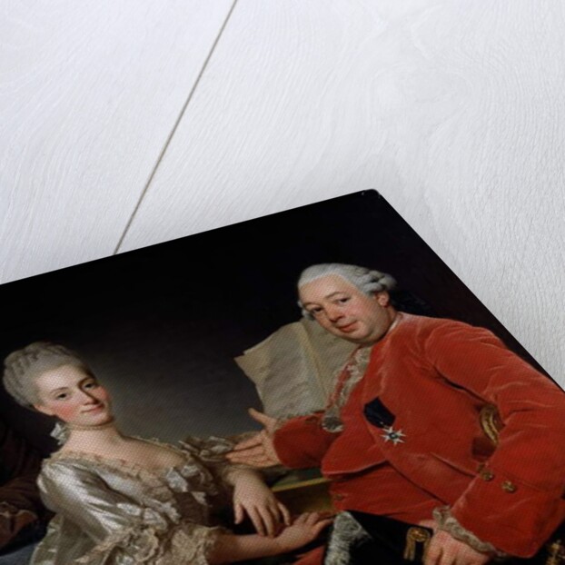 John Jennings Esq. and His Brother and Sister-in-Law, 1769 by Alexander Roslin