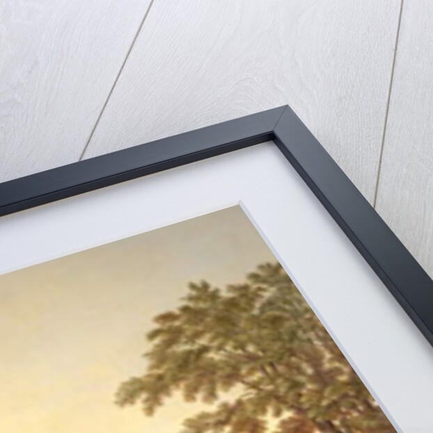 King Carl XIV Johan of Sweden Visiting the Canal Locks at Berg in 1819, 1856 by Alexander Wetterling