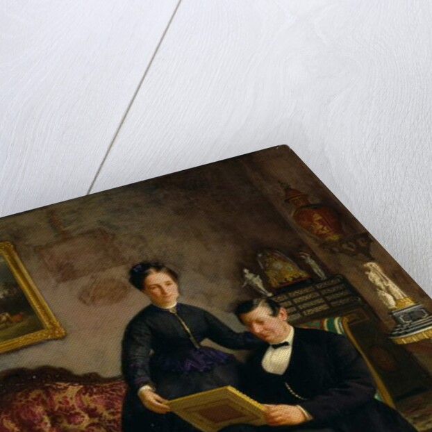 Mr Robert Constantin and Mrs Maria Eleonora Berggren by Gottfrid Virgin