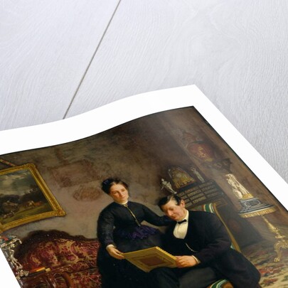 Mr Robert Constantin and Mrs Maria Eleonora Berggren by Gottfrid Virgin