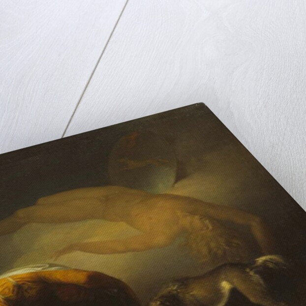 The Spirit of Culmin Appears to his Mother by Nicolai Abraham Abildgaard