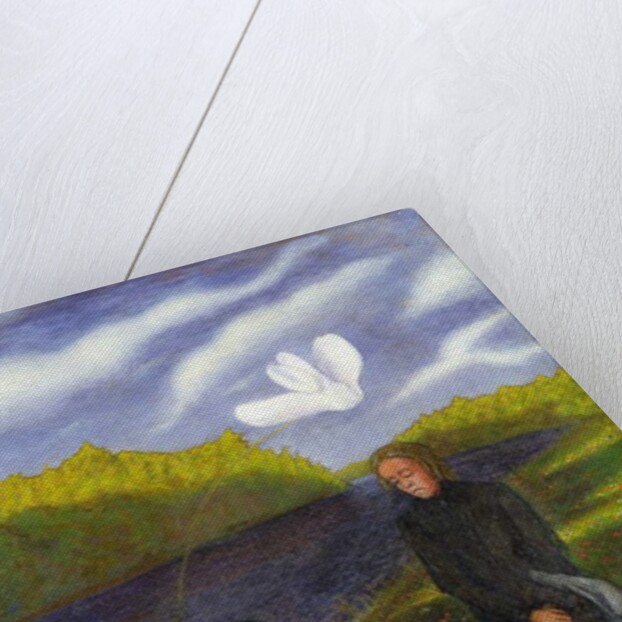 The Wonderful Flower by Hugo Simberg