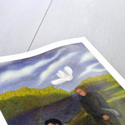 The Wonderful Flower by Hugo Simberg