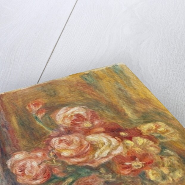 Vase of Roses, 1890-1900 by Pierre Auguste Renoir