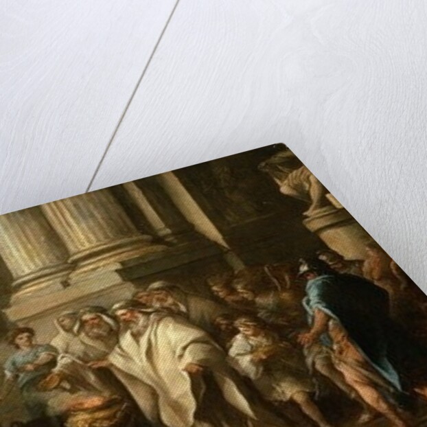 Theseus Taming the Bull of Marathon, c.1730 by Carle van Loo