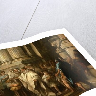 Theseus Taming the Bull of Marathon, c.1730 by Carle van Loo