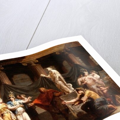 The Temple of the Liberal Arts, with the City of Bern and Minerva, 1779 by Jacques Henri Sablet