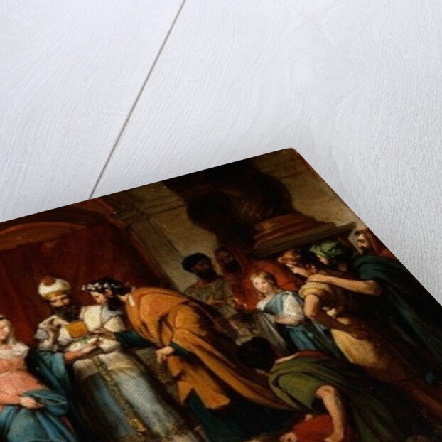 The Marriage of the Virgin, 1833 by Jerome Martin Langlois