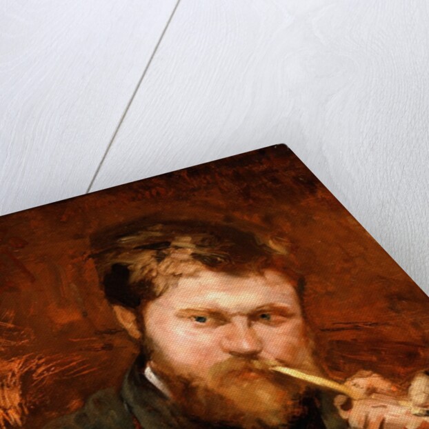 Man Smoking a Pipe, c.1875 by Jean Alexandre Joseph Falguiere
