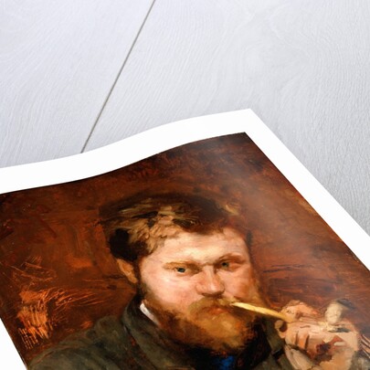 Man Smoking a Pipe, c.1875 by Jean Alexandre Joseph Falguiere