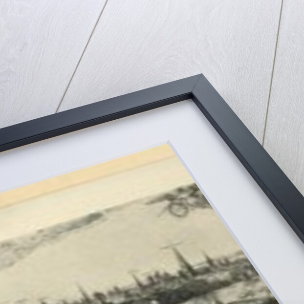 Panorama of London, 1616 by Nicolaes Jansz Visscher