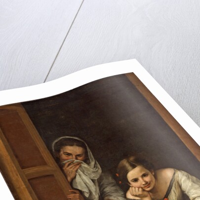 Women from Galicia at the Window, c.1655-1660 by Bartolome Esteban Murillo