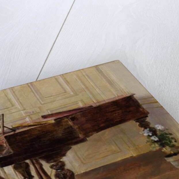 At the Piano, 1887 by Theodore Robinson