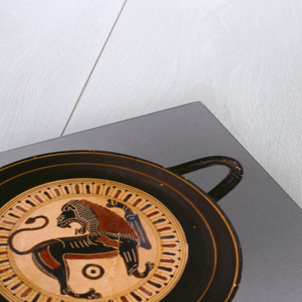 Laconian Black-Figure Kylix attributed to Hunt painter, c.540 BC by Greek school