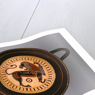 Laconian Black-Figure Kylix attributed to Hunt painter, c.540 BC by Greek school