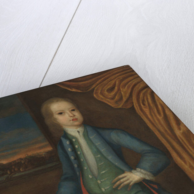 Boy in blue coat, c.1730 by American School