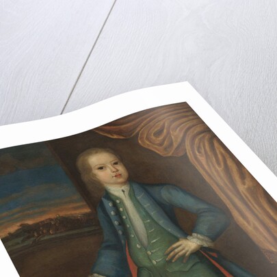 Boy in blue coat, c.1730 by American School