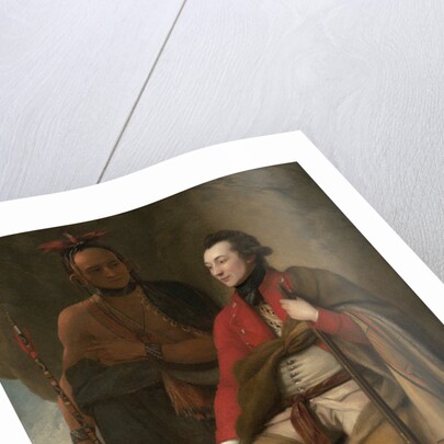 Colonel Guy Johnson and Karonghyontye, 1776 by Benjamin West