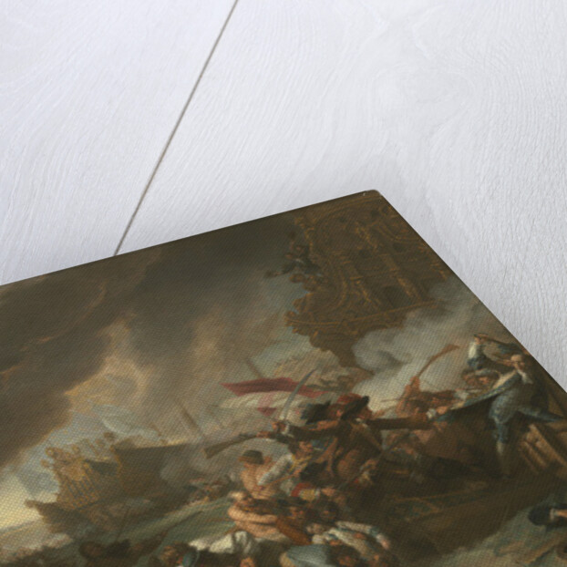 The Battle of La Hogue, c.1778 by Benjamin West