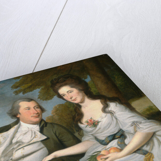 Benjamin and Eleanor Ridgely Laming, 1788 by Charles Willson Peale