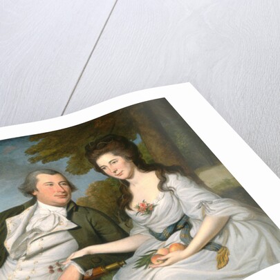 Benjamin and Eleanor Ridgely Laming, 1788 by Charles Willson Peale