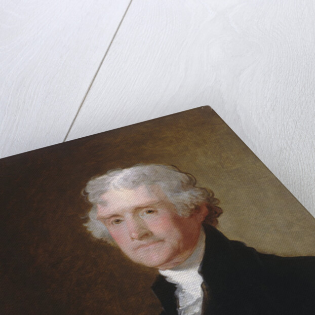 Thomas Jefferson, c.1821 by Gilbert Stuart