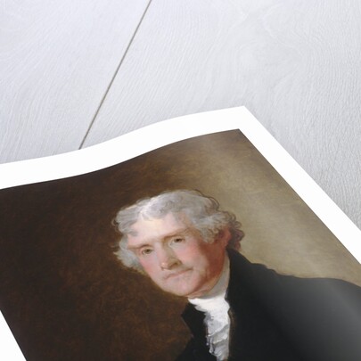 Thomas Jefferson, c.1821 by Gilbert Stuart