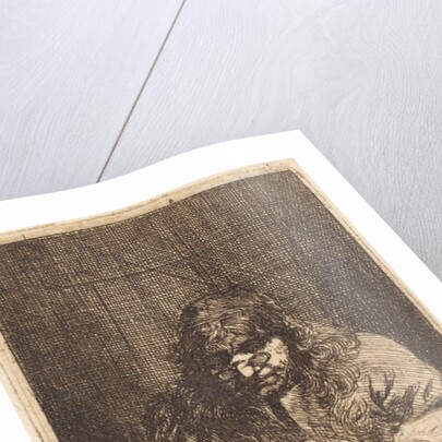 Self-Portrait Drawing , 1675 by Michael Leopold Willmann