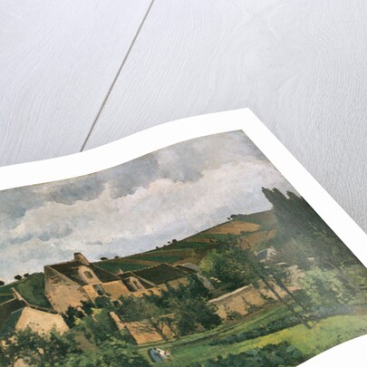 The Hermitage at Pontoise, 1867 by Camille Pissarro