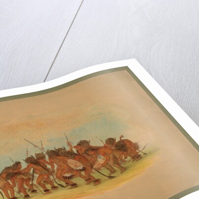 Mandan Buffalo Dance, 1861 by George Catlin