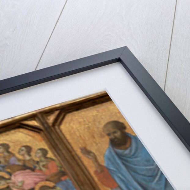 The Nativity with the Prophets Isaiah and Ezekiel, 1308-11 by Duccio di Buoninsegna