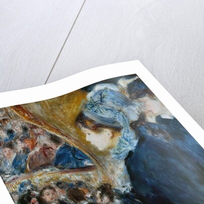 At the Theatre, 1876-7 by Pierre Auguste Renoir