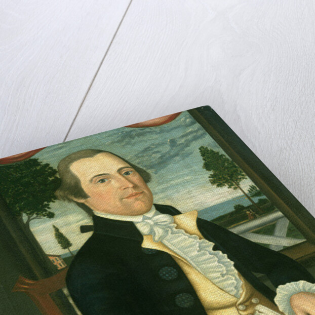 Captain Elisha Denison, c.1790 by Limner Denison