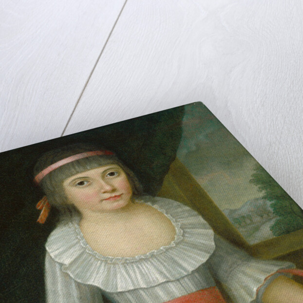 The Domino Girl, c.1790 by American School