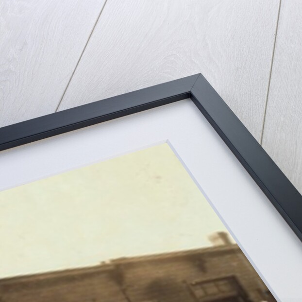 Men in front of a Wells Fargo & Co Express depot with crates and milk cans, Springfiled, Missouri, 1916 by Lewis Wickes Hine