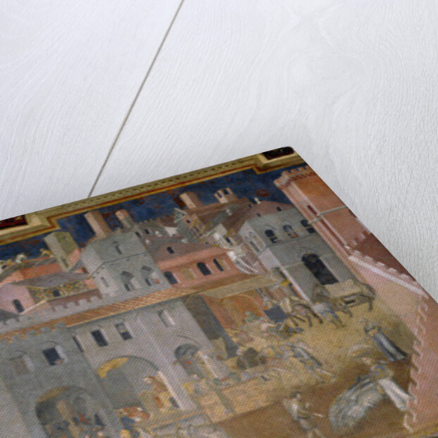 The Effects of Good Government in the City, 1337-1343 by Ambrogio Lorenzetti