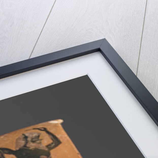 Athenian Attic black-figure Nikosthenic amphora fragment, c.550-40 BC by Greek school