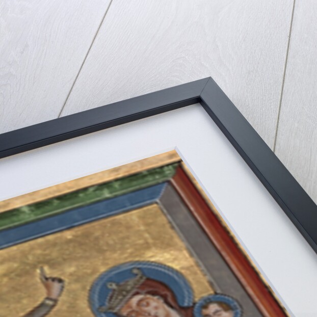 Adoration of the Magi from Psalter Ms 4, c.1240 by German School