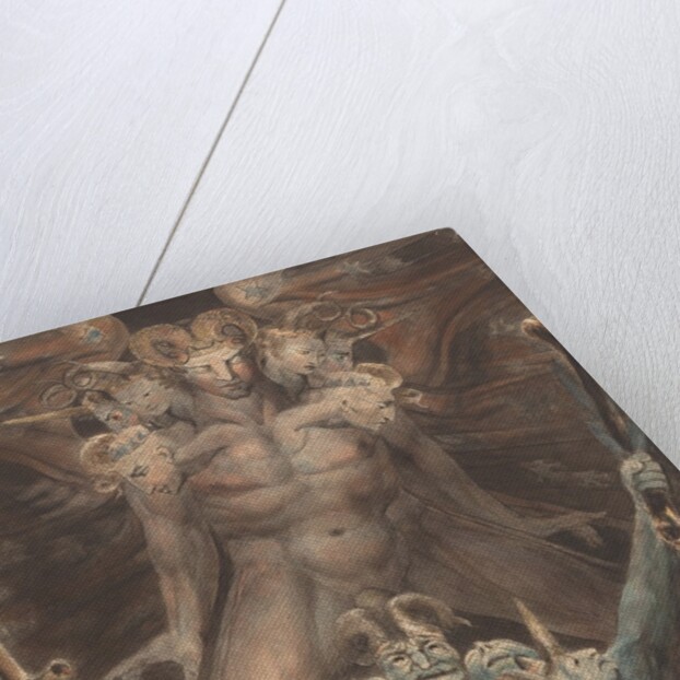 The Great Red Dragon and the Beast from the Sea, c.1805 by William Blake