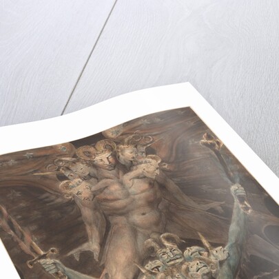 The Great Red Dragon and the Beast from the Sea, c.1805 by William Blake