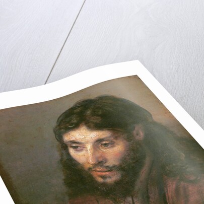 Head of Christ, c.1648 by Rembrandt Harmensz. van Rijn