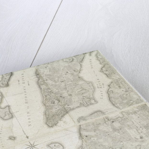 Plan of the city of New York in North America surveyed in the years 1766 & 1767 published in Faden's Atlas, 1776 by William Faden